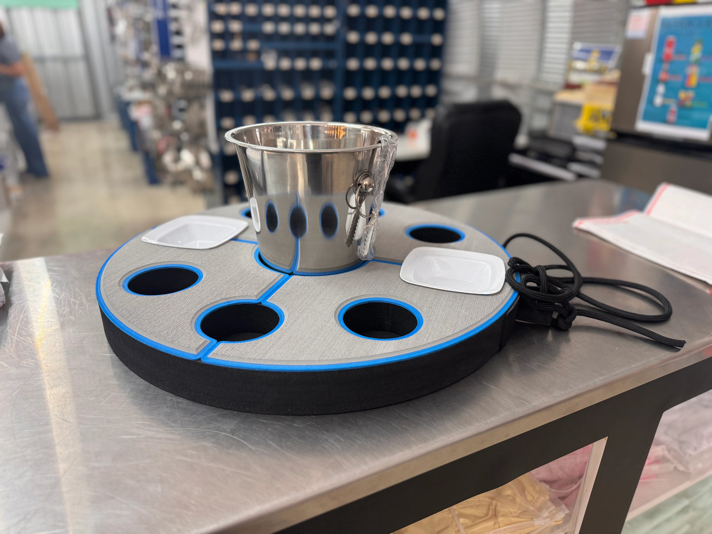 Floating Table - bucket