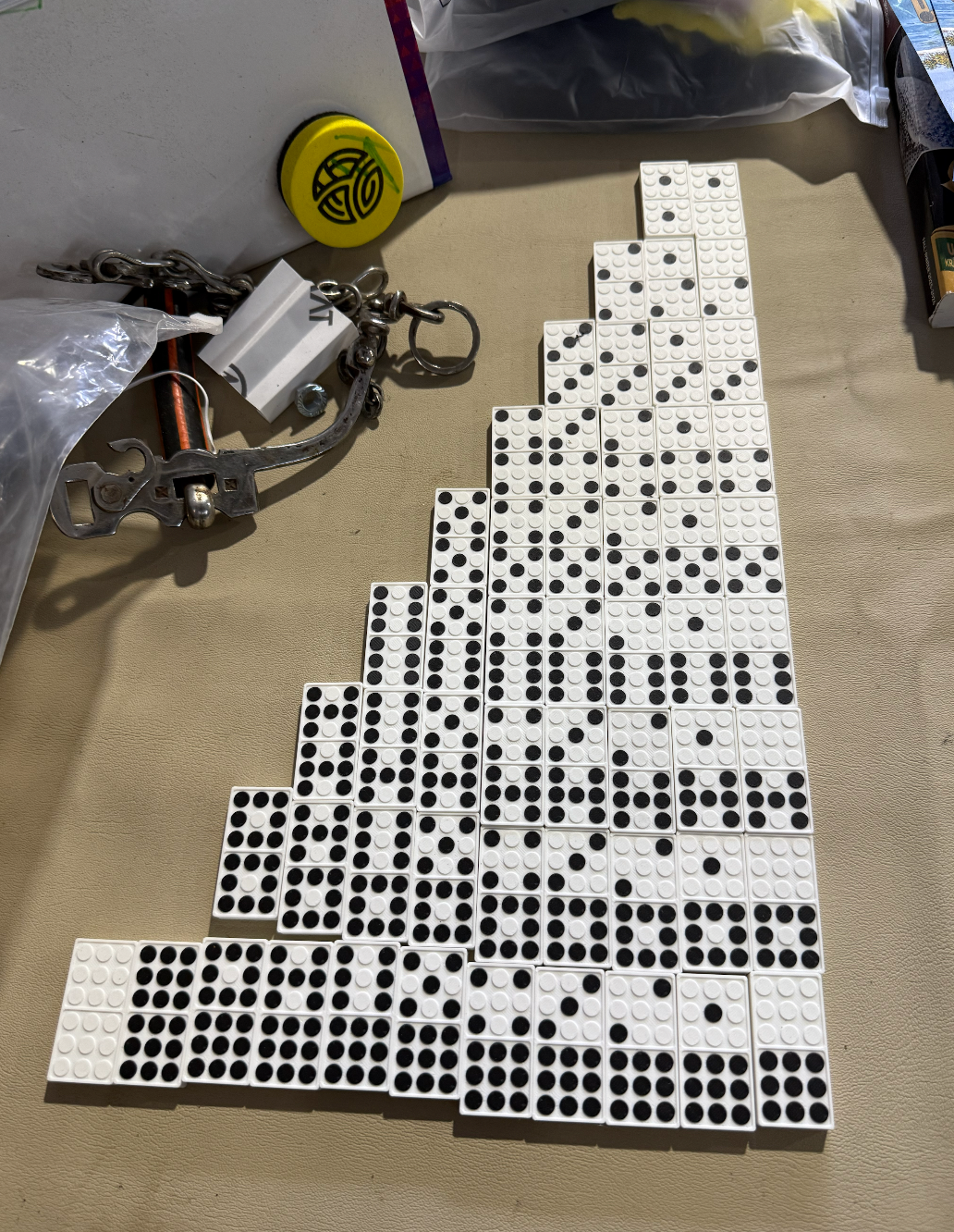 Floating Dominoes
