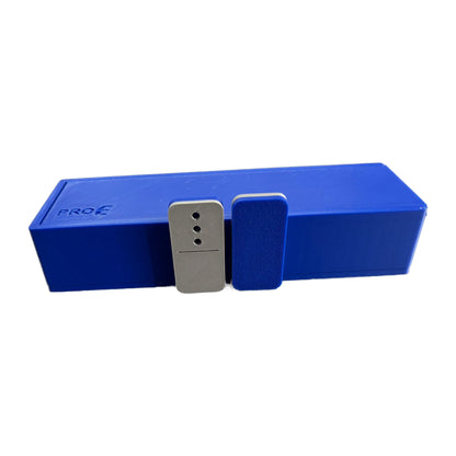 Floating Dominoes Blue Case Gray-Blue - set de dominoes flotantes PRO-Elements