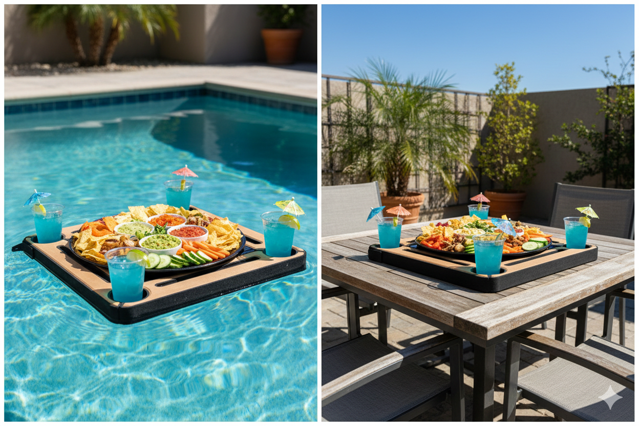 Floating Table - Dominoes