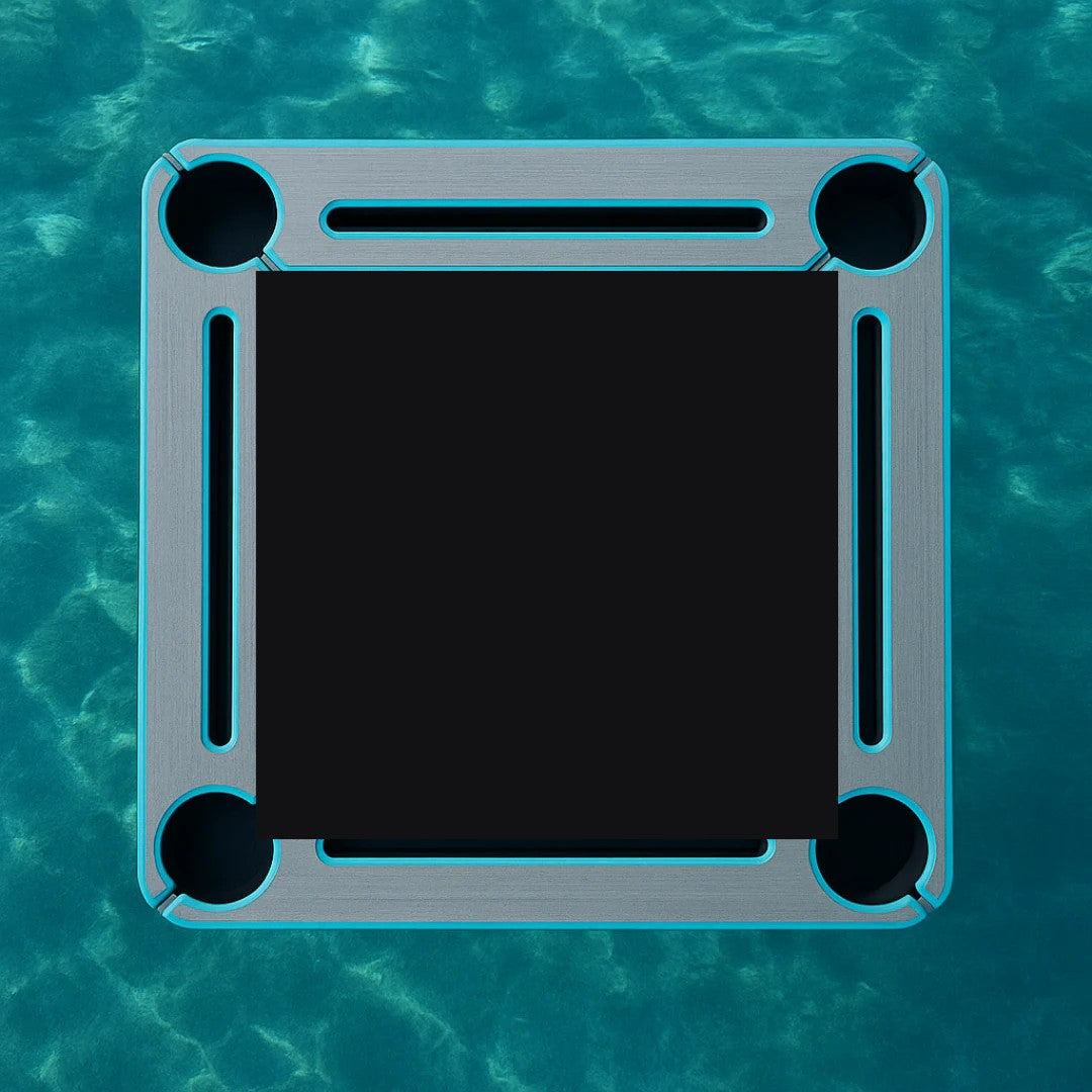 Black center - Blue