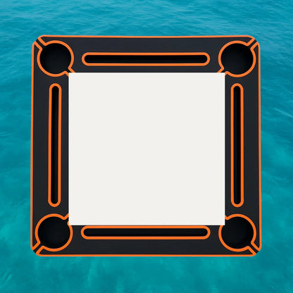 White center - Black/Orange