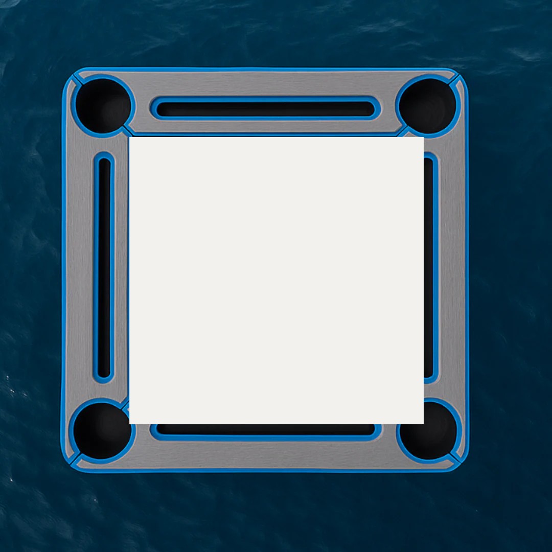 White center - Gray/Blue