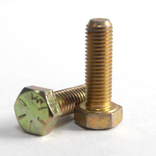 GRADE 8 HEX SCREWS (METRIC)